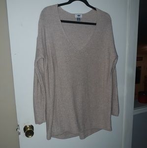 Old navy tan new without tags sweater